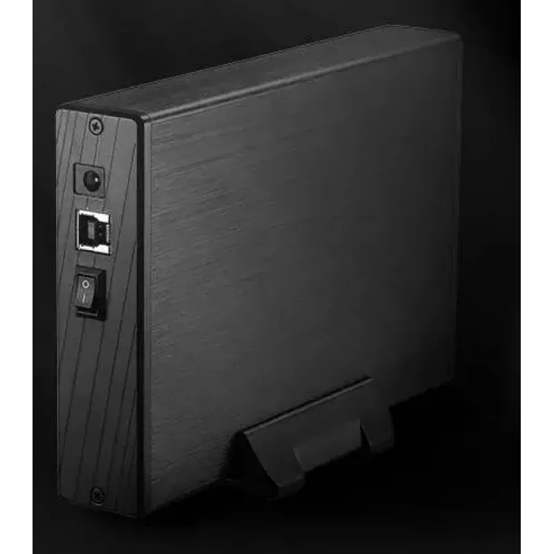 Caja externa compacta de aluminio Axagon EE35-XA3 USB 3.2 Gen 1 SATA para discos de 3,5 pulgadas