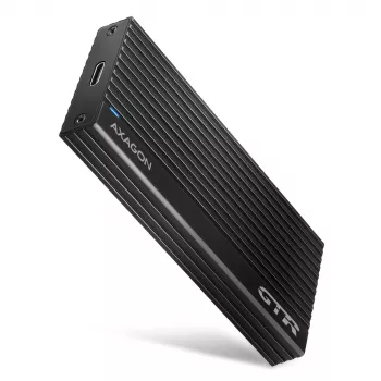 Caja externa de metal Axagon EEM2-GTR USB-C 3.2 Gen 2 para SSD M.2 NVMe