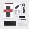 Caja externa de metal Axagon EEM2-GTR USB-C 3.2 Gen 2 para SSD M.2 NVMe