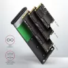 Caja para SSD Axagon EEM2-SBC USB-C 3.2 Gen 2 negra M.2