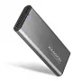 Caja RAW Axagon EEM2-SG2 SuperSpeed+ USB-C - SSD M.2 NVMe y SATA