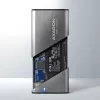 Caja RAW Axagon EEM2-SG2 SuperSpeed+ USB-C - SSD M.2 NVMe y SATA