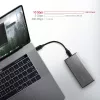 Caja RAW Axagon EEM2-SG2 SuperSpeed+ USB-C - SSD M.2 NVMe y SATA