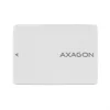 Caja interna de aluminio Axagon RSS-M2SD SATA - SSD M.2 SATA de 2,5 pulgadas, plateada