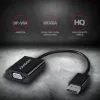 Adaptador de cable de vídeo Axagon RVD-VGN DisplayPort a VGA 0,16 m