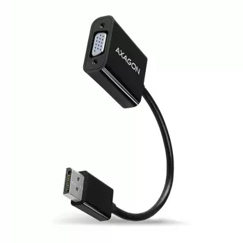 Adaptador de cable de vídeo Axagon RVD-VGN DisplayPort a VGA 0,16 m