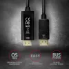 Cable Axagon RVD-HI14C2 DisplayPort -> HDMI 1.4 1,8m, 4K/30Hz