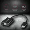 Adaptador Axagon RVH-VGAN HDMI -> VGA FullHD, 1920x1200, salida de audio, alimentación