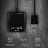 Adaptador Axagon RVH-VGAN HDMI -> VGA FullHD, 1920x1200, salida de audio, alimentación