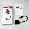 Adaptador Axagon RVH-VGAN HDMI -> VGA FullHD, 1920x1200, salida de audio, alimentación