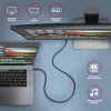 Cable Axagon BUCM32-CM10AB SPEED+ USB-C USB 20Gbps/100W 1 m