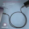 Cable Axagon BUCM32-CM20AB SPEED+ USB-C USB 20Gbps/100W 2 m