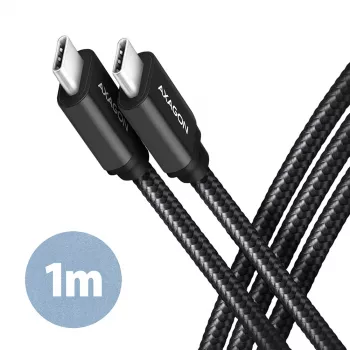 Cable Axagon BUCM3-CM10AB SPEED USB-C <> USB-C 3.2 Gen 1 1 m