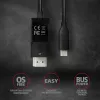 Cable Axagon RVC-DPC USB-C -> DisplayPort 1,8m 4K/60Hz