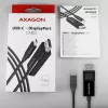 Cable Axagon RVC-DPC USB-C -> DisplayPort 1,8m 4K/60Hz