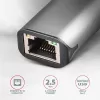 AXAGON ADE-25R adaptador USB-A 3.2 Gen 1 a 2,5 Gigabit Ethernet, gris
