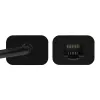 Adaptador Ethernet Gigabit Axagon ADE-SR USB-A, por cable, USB, Ethernet, 1000 Mbit/s, negro