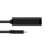 Adaptador Ethernet Gigabit Axagon ADE-SRC USB-C, por cable, USB Type-C, Ethernet, 1000 Mbit/s, negro