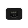 Adaptador Ethernet Gigabit Axagon ADE-SRC USB-C, por cable, USB Type-C, Ethernet, 1000 Mbit/s, negro