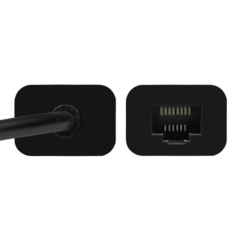 Adaptador Ethernet Gigabit Axagon ADE-SRC USB-C, por cable, USB Type-C, Ethernet, 1000 Mbit/s, negro