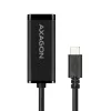 Adaptador Ethernet Gigabit Axagon ADE-SRC USB-C, por cable, USB Type-C, Ethernet, 1000 Mbit/s, negro