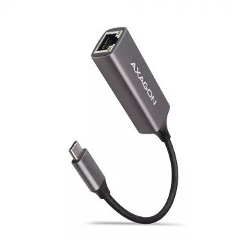 AXAGON ADE-TRC adaptador USB-C Gigabit Ethernet, 10/100/1000, Titan Grey