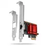 Axagon PCEE-G25 PCIe - Adaptador 2.5 Gigabit Ethernet Realtek 8125, PXE, con SP & LP