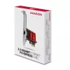 Axagon PCEE-G25 PCIe - Adaptador 2.5 Gigabit Ethernet Realtek 8125, PXE, con SP & LP