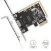 Axagon PCEE-GRF PCIe - Adaptador Gigabit Ethernet Realtek 8111F incl. SP & LP