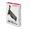 Axagon PCEM2-D PCIe x4 - Adaptador de ranura M.2 NVMe M-Key + SATA B-Key con SP & LP