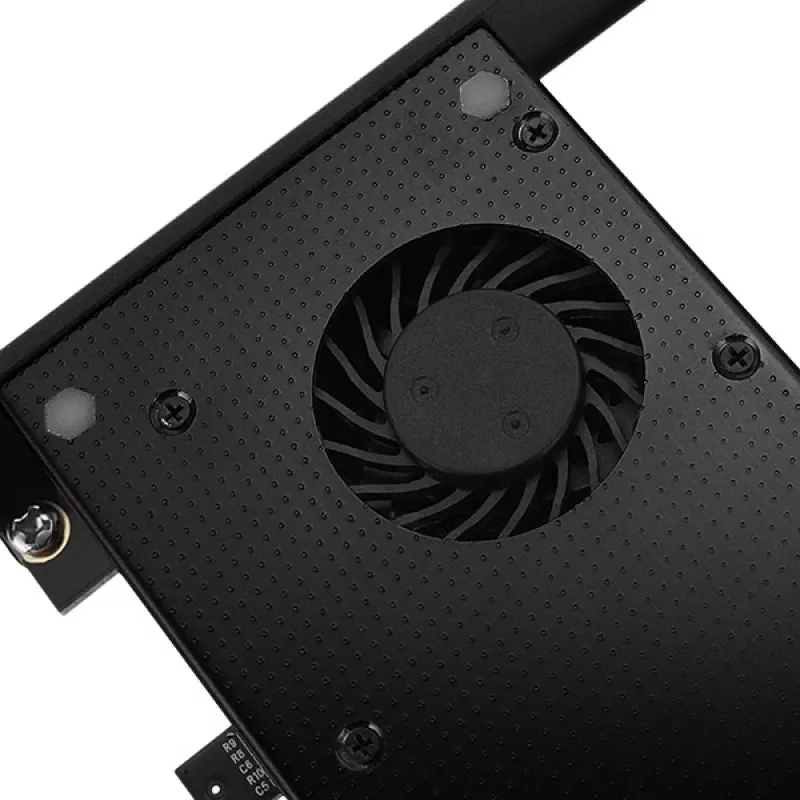 Axagon PCEM2-DC PCIe x4 - Adaptador de ranura M.2 NVMe M-Key + SATA B-Key con disipador, SP & LP