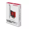 Tarjeta de interfaz AXAGON PCES-SA6 — PCIe a SATA (ASM1166), 6 Gbit/s, full-height/low-profile, interna