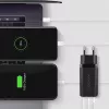Axagon ACU-DPQ65 Cargador de pared GaN 65W, 3 puertos (USB-A + Dual-USB-C), PD3.0/QC4+/PPS/Apple