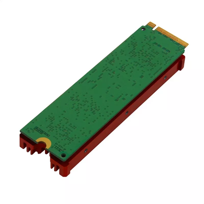 Axagon CRL-M2 Disipador pasivo de aluminio para todas las SSD M.2, tamaño 2280, 12 mm de alto.