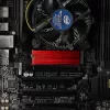 Axagon CRL-M2 Disipador pasivo de aluminio para todas las SSD M.2, tamaño 2280, 12 mm de alto.