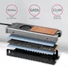 Axagon CLR-M2FAN Disipador de cobre con ventilador para unidades M.2-SSD de una y dos caras, tamaño 2280, altura 13 mm.