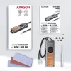 Axagon CLR-M2FAN Disipador de cobre con ventilador para unidades M.2-SSD de una y dos caras, tamaño 2280, altura 13 mm.