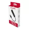 Axagon HMA-GL3A Hub multipuerto USB 3.0 Type-A Gbit-LAN 3x USB-A microSD con cable USB 3.2 Gen 1 (3.1 Gen 1) Type-A negro