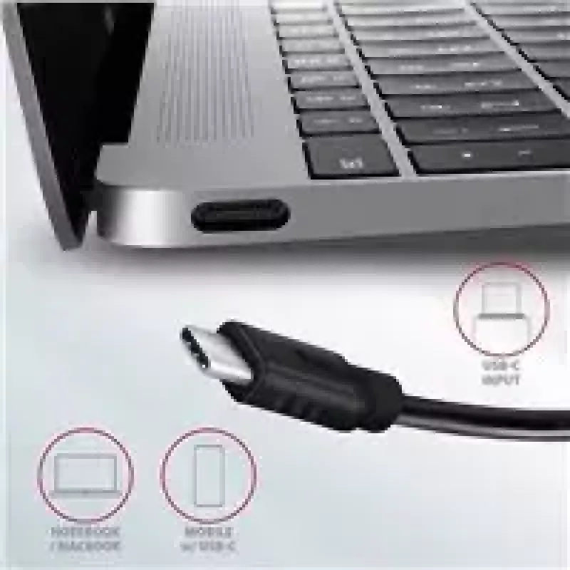 AXAGON HMC-4G2, Hub USB-C 3.2 Gen 2 10 Gb/s, puertos 2x USB-A + 2x USB-C, cable USB-C 13cm