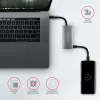 AXAGON HMC-4G2, Hub USB-C 3.2 Gen 2 10 Gb/s, puertos 2x USB-A + 2x USB-C, cable USB-C 13cm