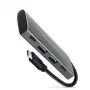 AXAGON HMC-4G2, Hub USB-C 3.2 Gen 2 10 Gb/s, puertos 2x USB-A + 2x USB-C, cable USB-C 13cm