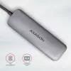 Axagon HMC-5 Hub USB 3.2 Gen 1, 2x USB-A, HDMI, SD/microSD, PD 100W, cable USB-C de 20 cm