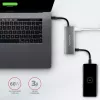 Axagon HMC-5G2 SPEEDSTER hub USB-C 5 en 1, 2x USB-A, 2x USB-C, HDMI, PD 60 W