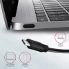 Axagon HMC-5G2 SPEEDSTER hub USB-C 5 en 1, 2x USB-A, 2x USB-C, HDMI, PD 60 W