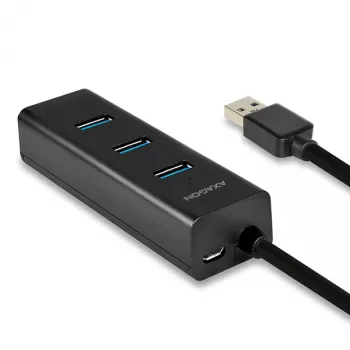 Axagon HUE-S2B Hub de carga 4x USB 3.0, alimentación por Micro-USB