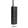 Axagon HUE-S2B Hub de carga 4x USB 3.0, alimentación por Micro-USB