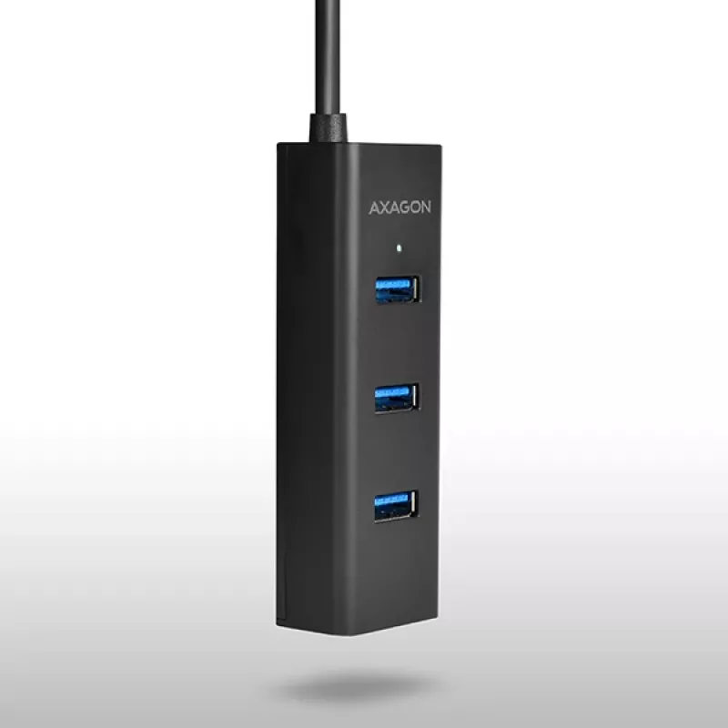 Axagon HUE-S2B Hub de carga 4x USB 3.0, alimentación por Micro-USB