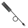 Axagon HUE-S2BL Hub de carga 4x USB 3.0 con cable de 1,2 m, alimentación por Micro-USB