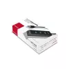 Axagon HUE-S2BL Hub de carga 4x USB 3.0 con cable de 1,2 m, alimentación por Micro-USB