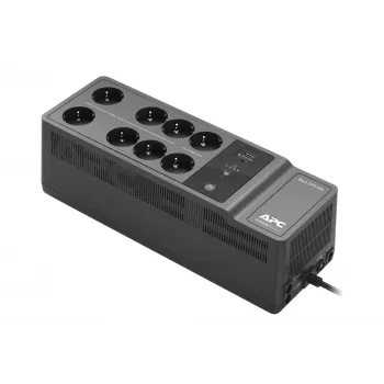 APC Back-UPS BE850G2-GR - Alimentación de emergencia 8 tomas, 850VA, 2 cargadores USB, 1 puerto de datos USB